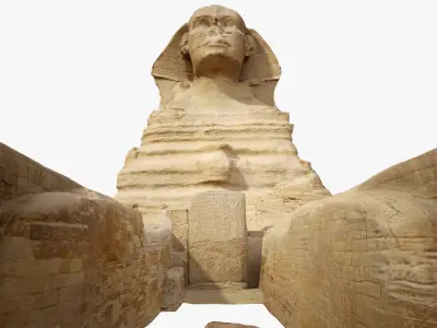  Great Sphinx of Giza 3D Scan 