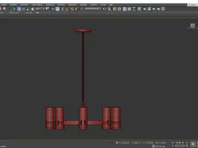 REEVE CHANDELIER Low-poly 3D model