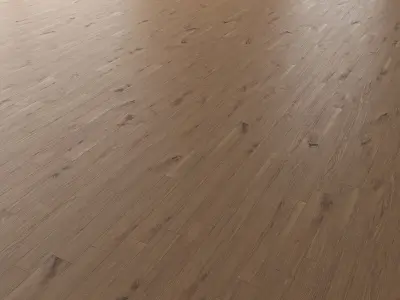 Parquet Oak Vergne Wild Wood set 7 3D model