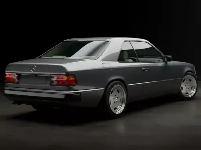 E-Class AMG Coupe 1988 3D model