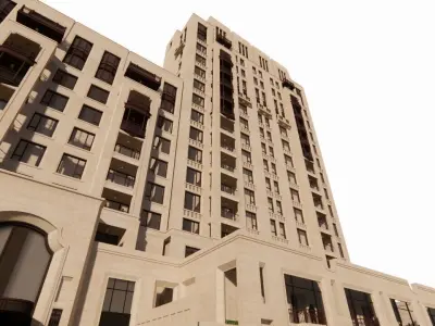 residential complex-Apartment 3D model
