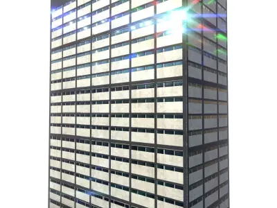 Australian Government Centre Low-poly 3D model