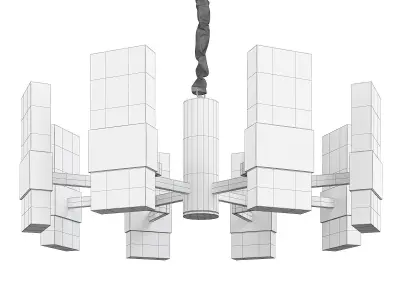 AVAIL BRASS MODERN Low-poly 3D model