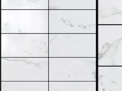 Yurtbay Seramik Classic Calacatta 300x600 Set 3 3D model