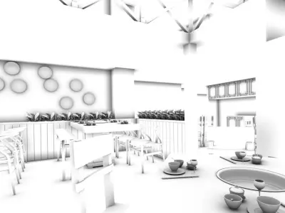 Business - Food Beverage 7-065 3D model