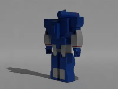 Soundwave robot 3D model