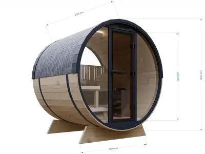 External Sauna  3D model