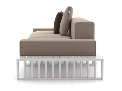 Docks modern sofa 3D model