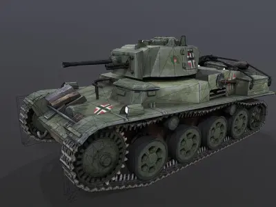 Toldi 1 Spring Edition Low-poly 3D model