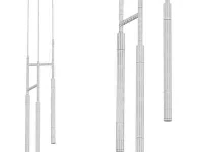 malak pendant light by nohohome 3D model
