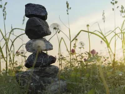 Balzers Stone Pack 3D model