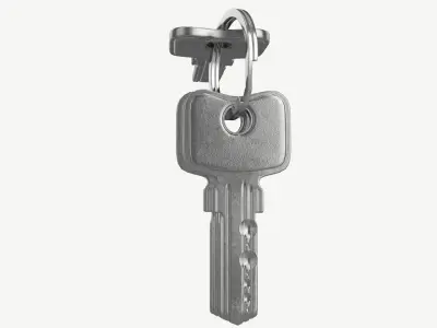 computer key set 3D model