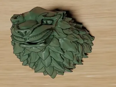 house stark knob 3D print model