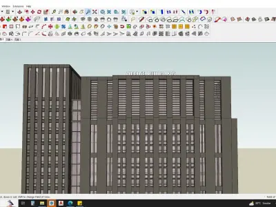 2 Apartment 3d sketchup models 3D model