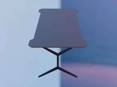 Player table Free 3D model