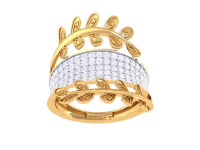  Women Ring MTL 3dm STL OBJ FBX Details 3D print model 106