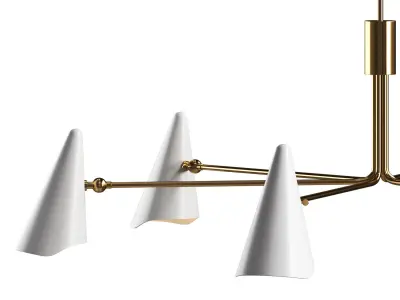 Coco Round Chandelier 3D model