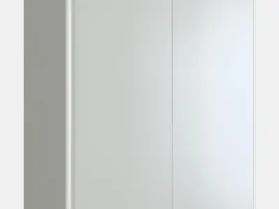 IDASEN Cabinet with doors and drawers Low-poly 3D model