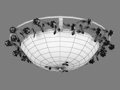 785530 Aiola Lightstar Ceiling Lamp 3D model