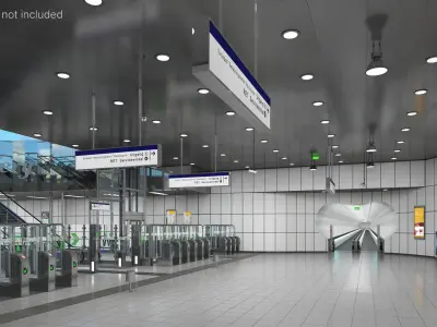  Realistic Wilhelminaplein Metro Station 
