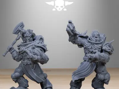 Socratis Corrupted Mutants 3D print model