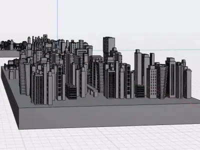 New Cypress City 3D model