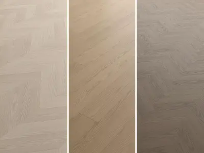 Ash Wood Flooring and Parquet Set 01b Texture