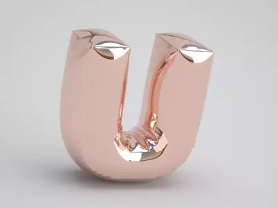 U Balloon Copper 3D model