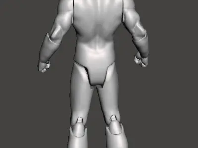 STL File 3D print Super Powers Black Vulcan Model 3D print model