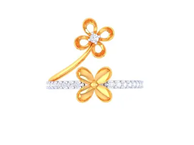 Delicate Ring - 58 3D print model
