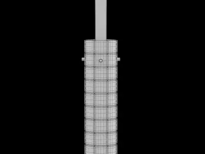 Preciosa Geometric Pendant Light 3D model