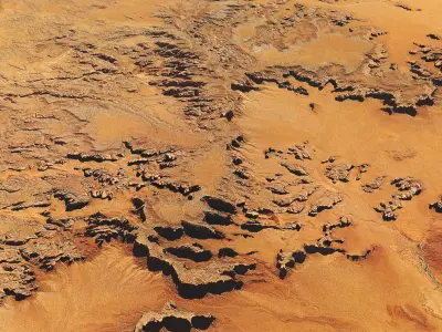 Arizona Desert Landscape 3D model