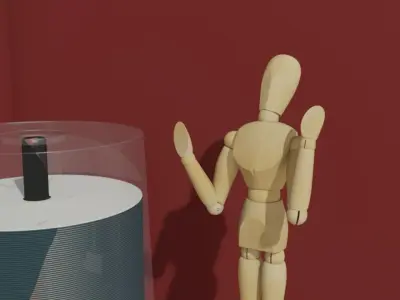 Mannequin - Rigged 3D model