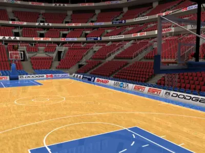Basketball Arena 3D model