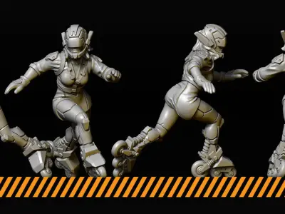 Rollerbabes  3D print model
