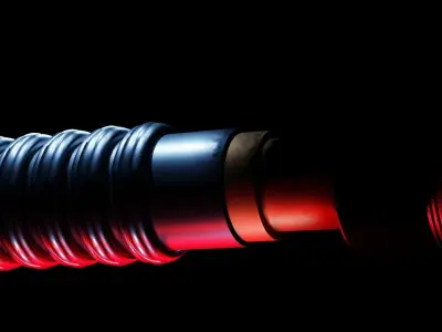 Saber Sword Low-poly 3D model