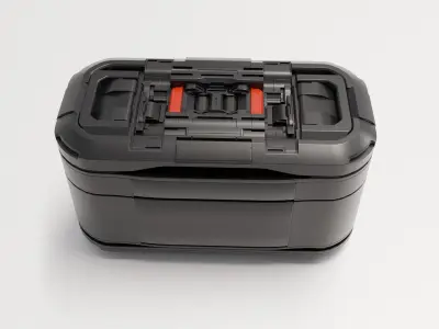 Sci-Fi Storage Crate 3D model