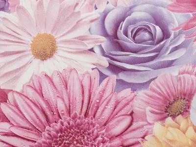 Vibrant Floral Bouquet Wallpaper Texture