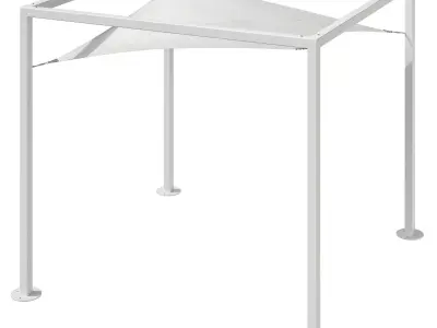 Sprech sail Iris gazebo tension structure 3D model