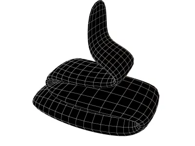 Liquid Dripping v1 016 Low-poly 3D model