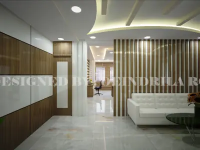 OFFICE INTERIOR WORK  3D model