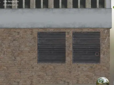 building 17 Low-poly 3D model buy