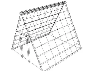 Dog House - Type 2 3D model