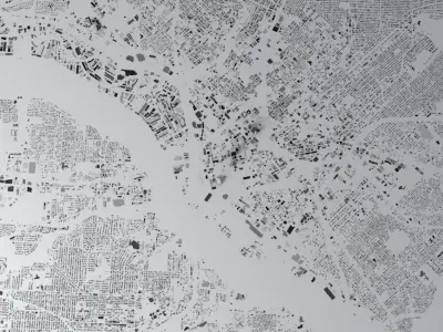 Dallas Streets and Buildings 3D model