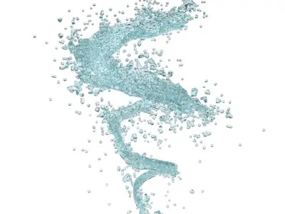 6 Water Splash Vol 7 3D model