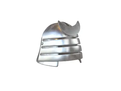 War Helmet V3 002 Low-poly 3D model