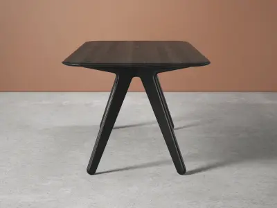 Slab Dining Table 3D model