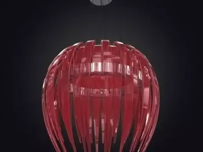 Crystal Chandelier Lamp 3D model