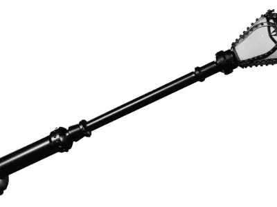 Lamp Park  Low-poly 3D model