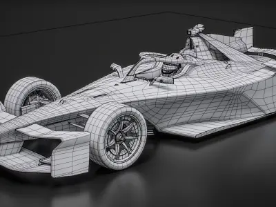  DS Automobiles Formula E 2026 Season 12 Gen3 Race Car 